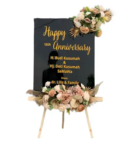 Papan Bunga Akrilik Cikawunggading